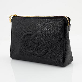 Chanel Round Cc Cosmetic Vanity Bag Auction