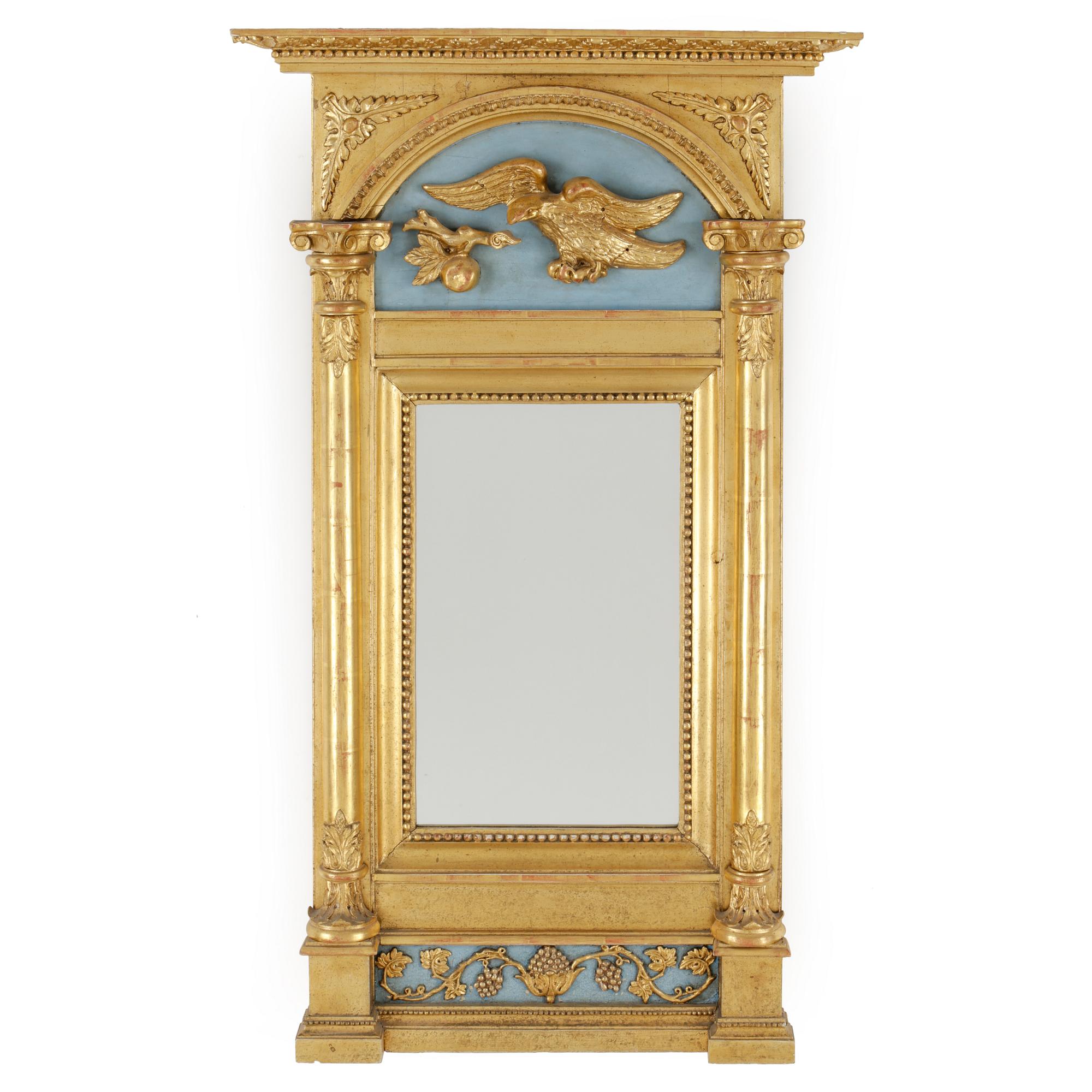 SPEGEL, senempire, troligen Johan Fredrik Sellberg, 1800-talets första hälft.