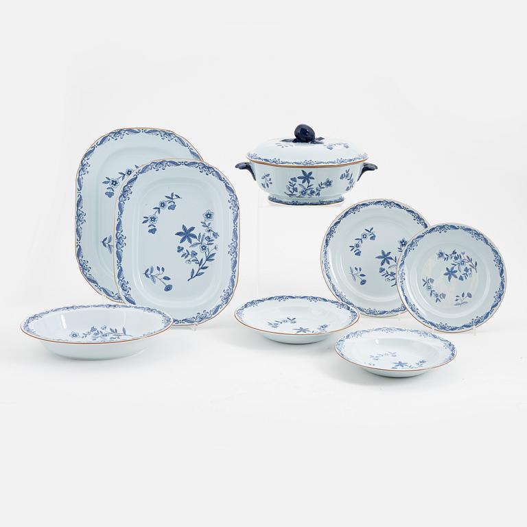 An 82-piece 'Ostindia' porcelain service from Rörstrand.