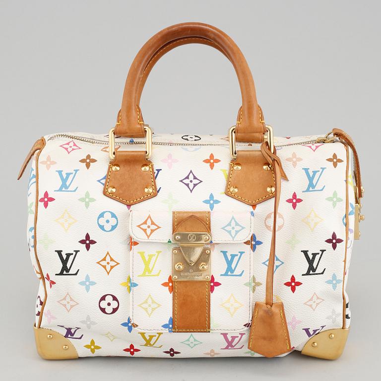 A 'Speedy 30' handbag from Louis Vuitton.