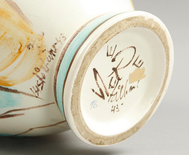 URNA, stengods, Carl-Harry Stålhane, Rörstrand, sign o dat -43.