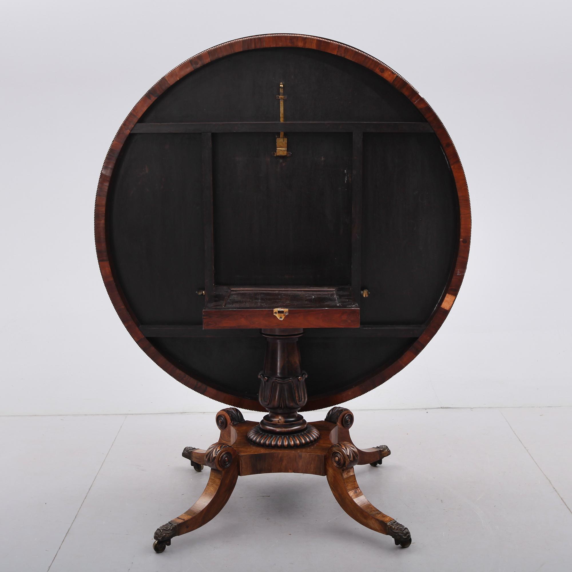FÄLLBORD, England, 1800-talets mitt.
