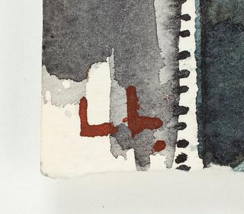 LARS LERIN, akvarell, signerad LL.