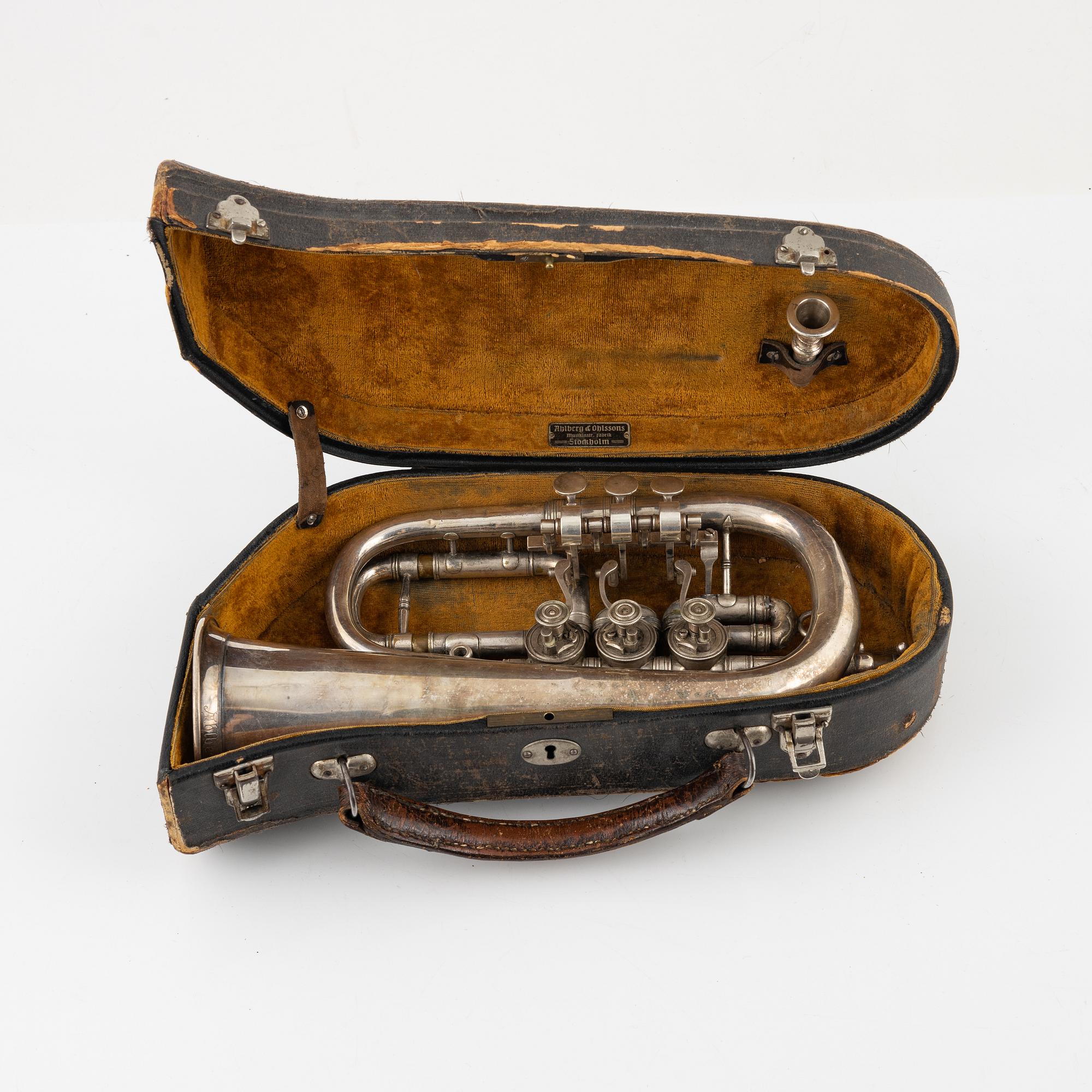 A cornet from Ahlberg & Ohlson, Stockholm.