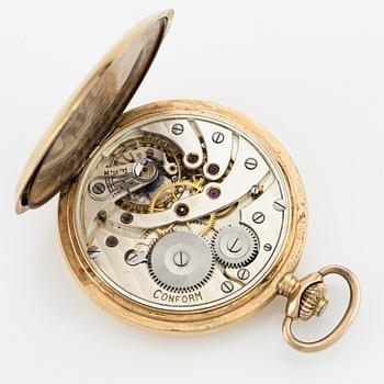 Conform, "C.F. Laurins Söner Stockholm", pocket watch, hunter case, 52 mm.