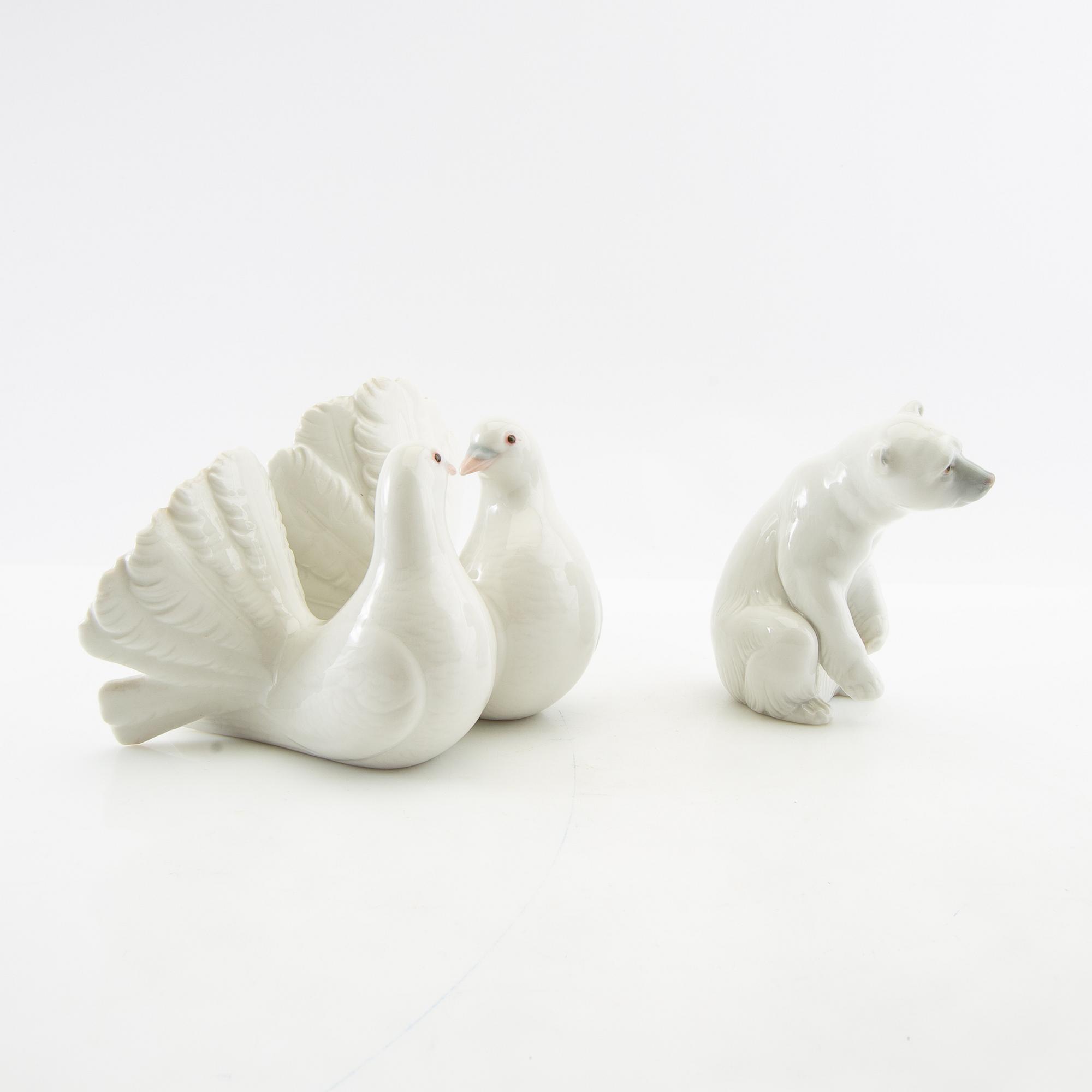 Figuriner, ett par, Lladró Spanien 1970- till 80-tal.