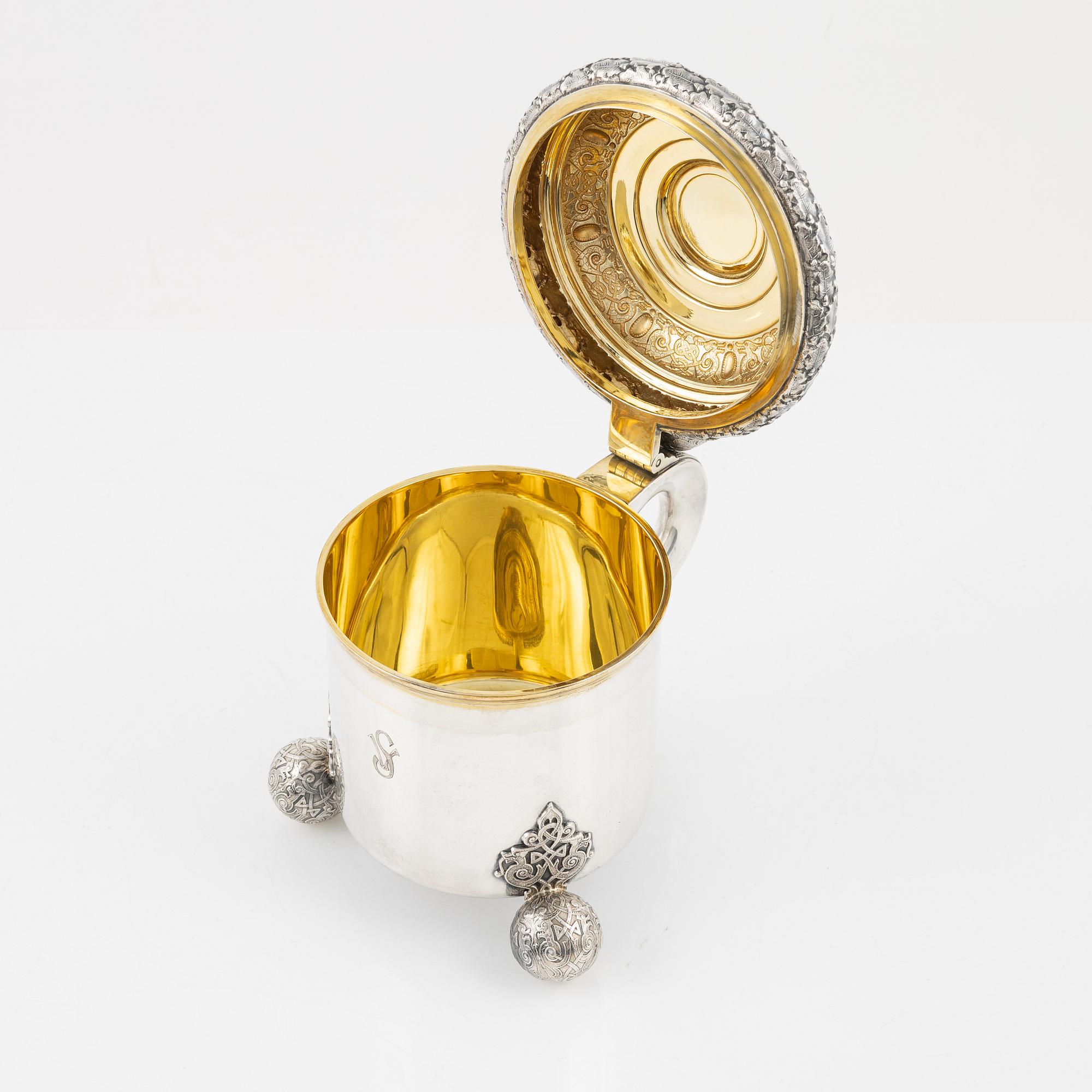 GAB, stop, silver, Stockholm 1943.