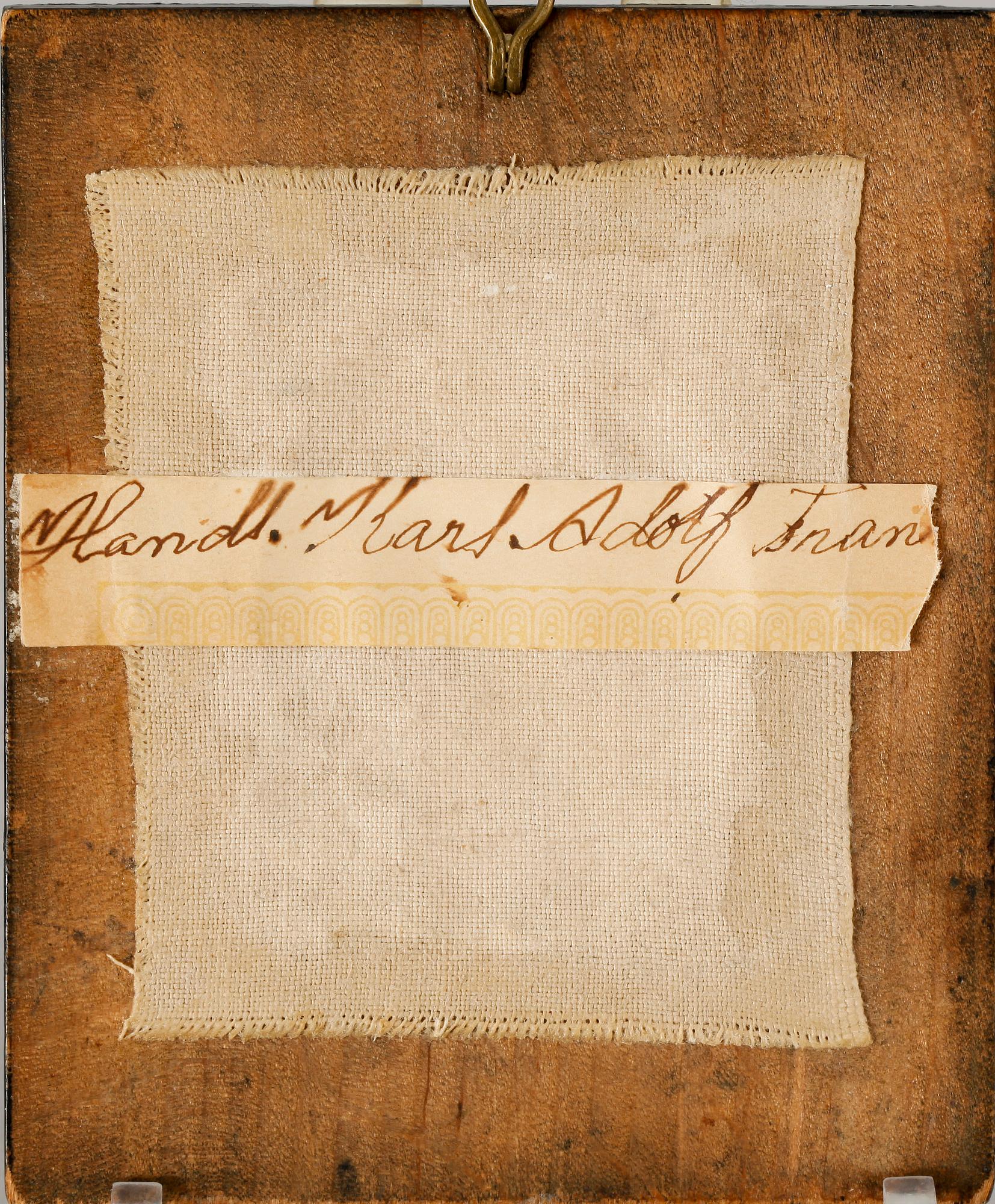 OKÄND KONSTNÄR, miniatyr, gouache, 1800-tal.