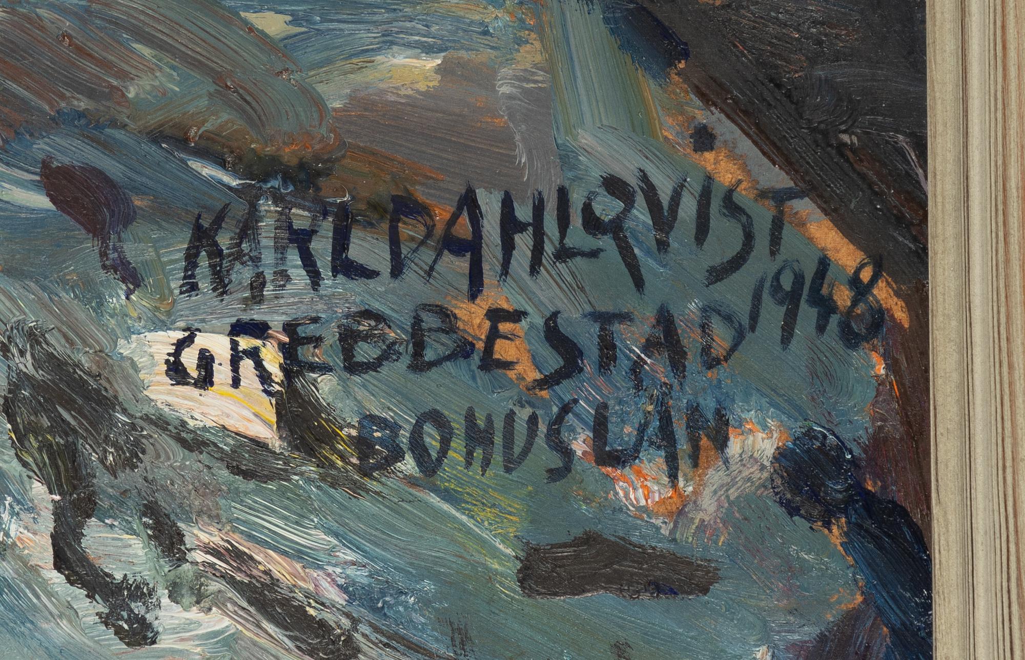 Karl Dahlqvist, "Grebbestad".