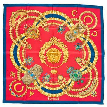 HERMÈS, scarf, "Kosmina"