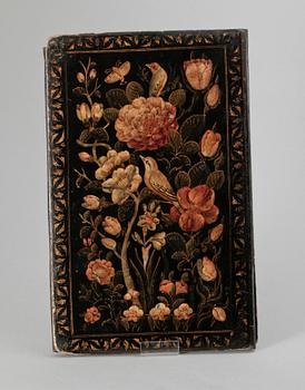 BOKOMSLAG. Troligen Kagar, Iran, 1800-talets mitt.
