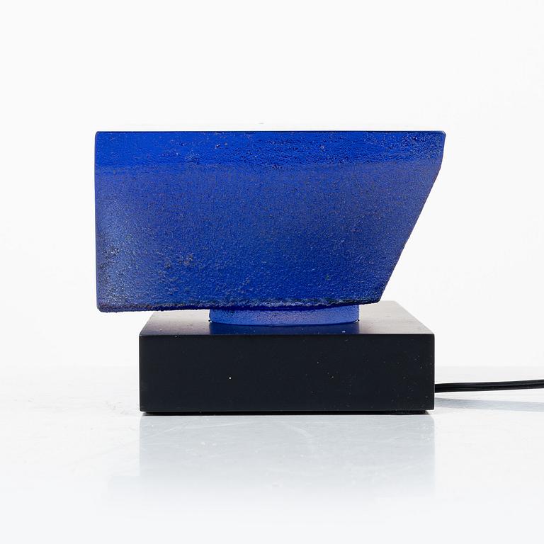 Bertil Vallien, a limited edition glass sculpture Kosta Boda, Sweden, signed.