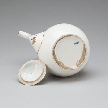 KANNA, porslin. Royal Copenhagen, Köpenhamn 1800-tal.