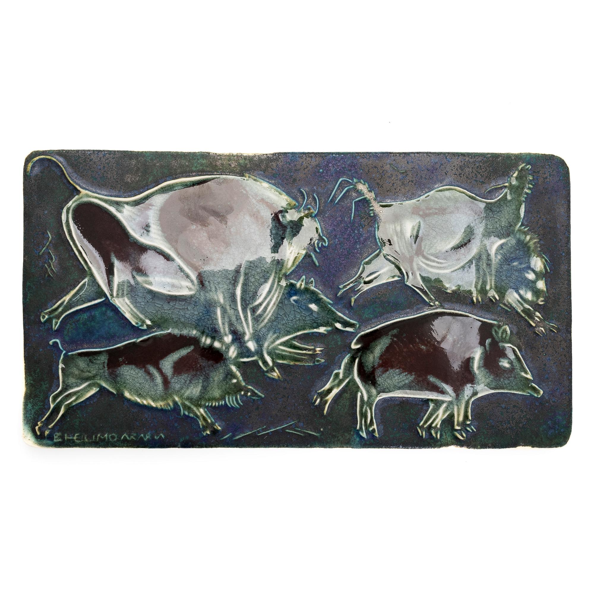 Brita Heilimo, With motifs of animals.