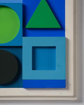 Victor Vasarely, "Zaphir - negatif".