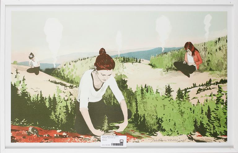 JOAKIM ALLGULANDER, färglitografi, sign 85/230.