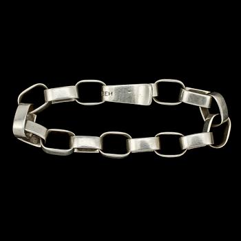 ARMLÄNK, sterlingsilver, Sven Erik Högberg, Göteborg, 1963. Vikt 34 g.