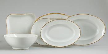 SERVISPORSLIN, 6 delar, 1800-talets första hälft.