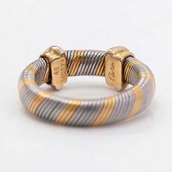 Cartier, ring, "Aurore",  18K guld och stål.