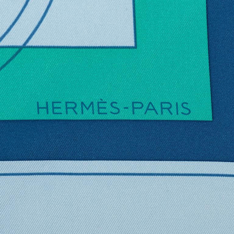Hermès, scarf, "Ex Libris".