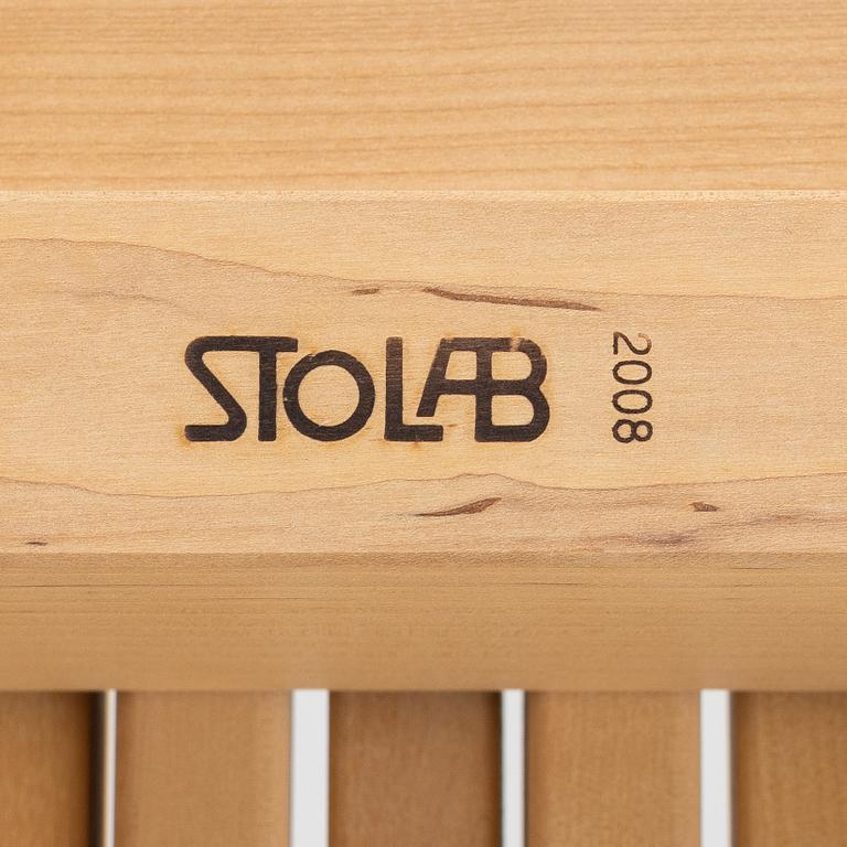 Marit Stigsdotter, a 'Cambio' bench, Stolab, 2008.