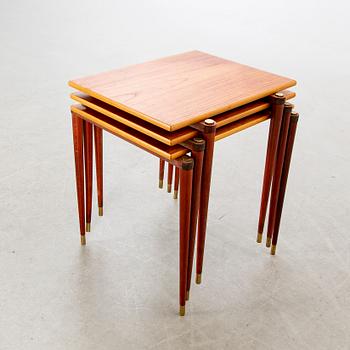 Satsbord, 3 delar, 1950-tal.