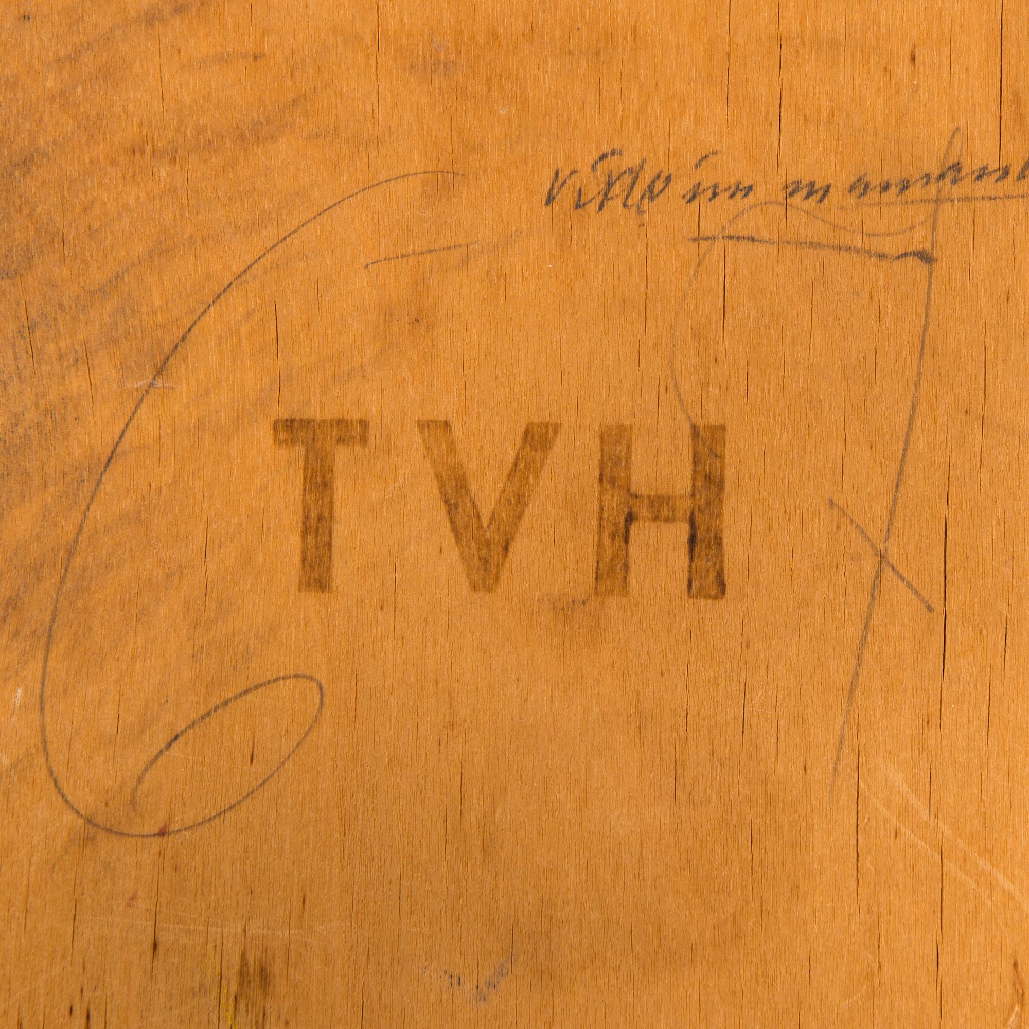 Alvar Aalto, A chair model 63 by O.Y. Huonekalu- ja Rakennustyötehdas A.B. Mid-20th century.
