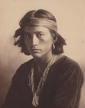 Karl Moon, "Navajo Man", ca 1907.