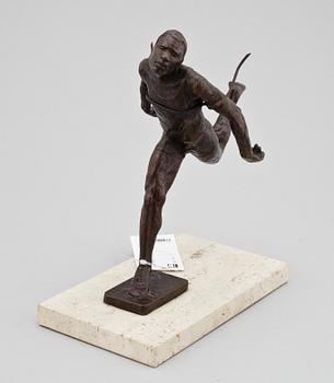 STERETT-GITTINGS KELSEY. Skulptur, brons, för Royal Copenhagen, numr 272/2500, sign o dat -76.