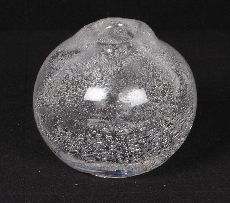 VAS, glas, Tapio Wirkkala. Iittala. Sign.