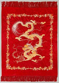 A chinese textile from the 20th century.