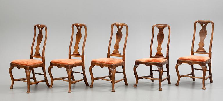 STOLAR, 3 + 2, senbarock samt senbarockstil, 1700-tal samt 1900-talets första hälft.