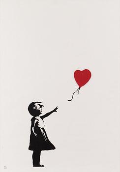 112. Banksy, "Girl and balloon".