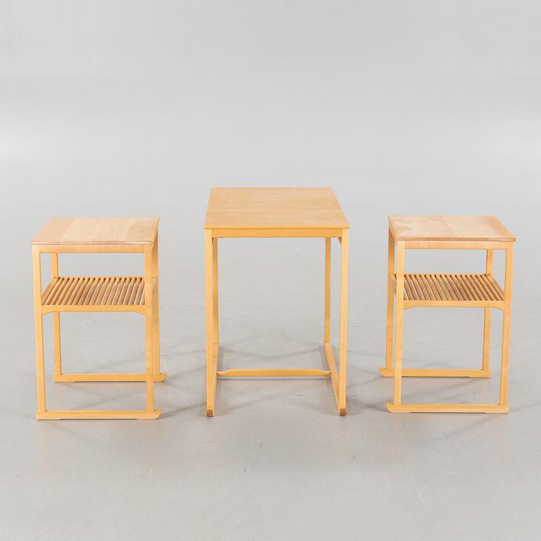 CARL MALMSTEN, satsbord, "Släden", Åfors Möbelfabrik, modell formgiven 1948.