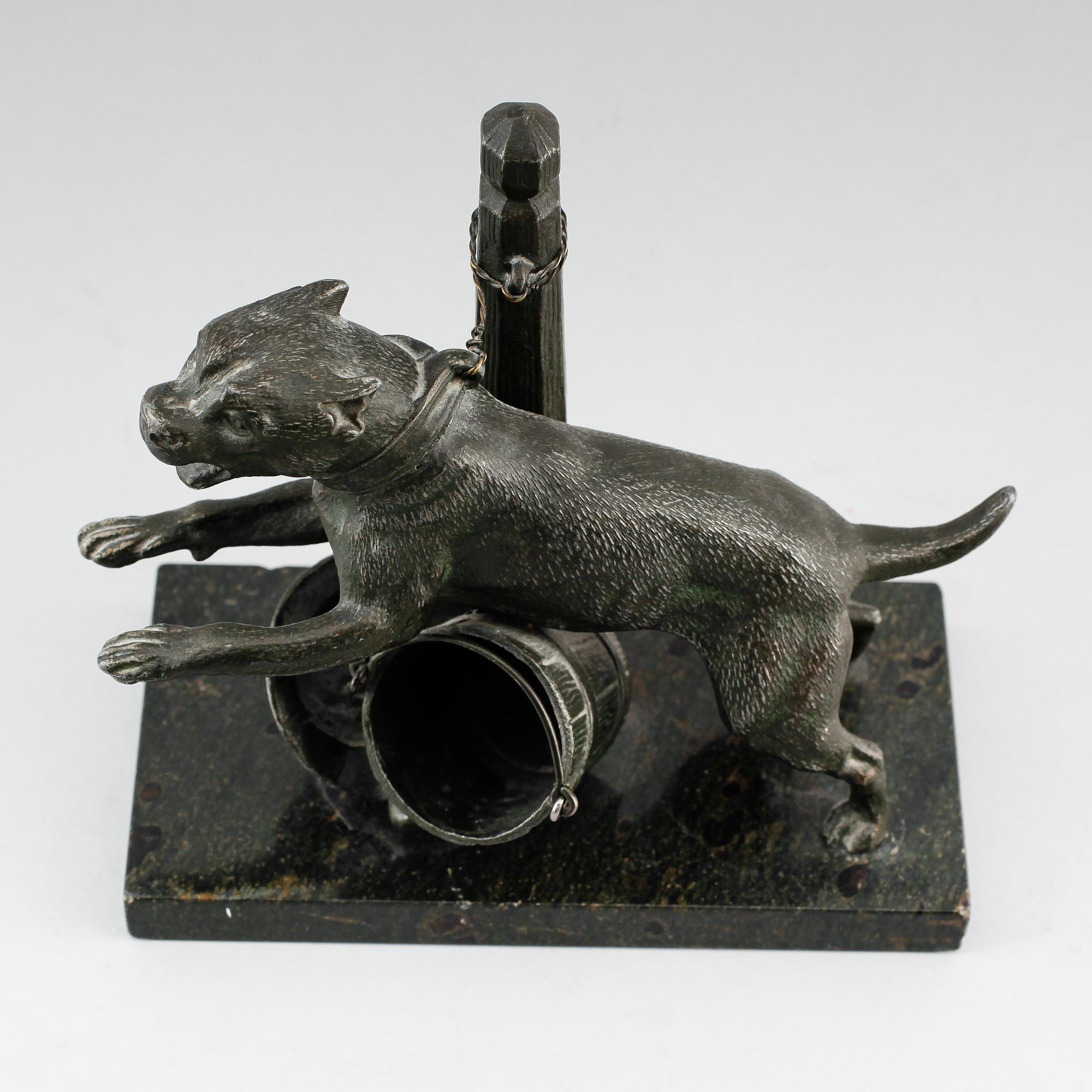 SKULPTUR, patinerad metall, 1900-talets första hälft.