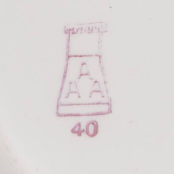 BARNSERVIS, 7 delar, porslin, Arabia, 1920-30-tal.