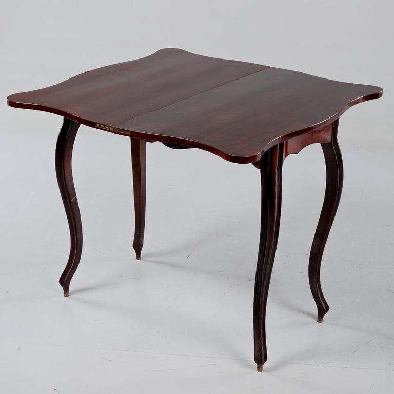 SPELBORD, nyrokoko, 1800-talets senare hälft.