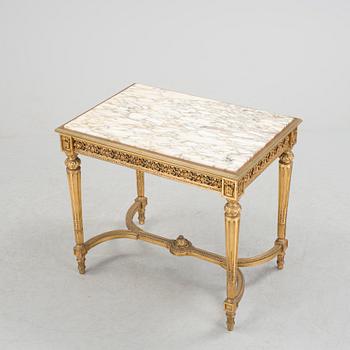 SALONGSGRUPP, 4 delar, Gustaviansk stil, 1900-talets början.