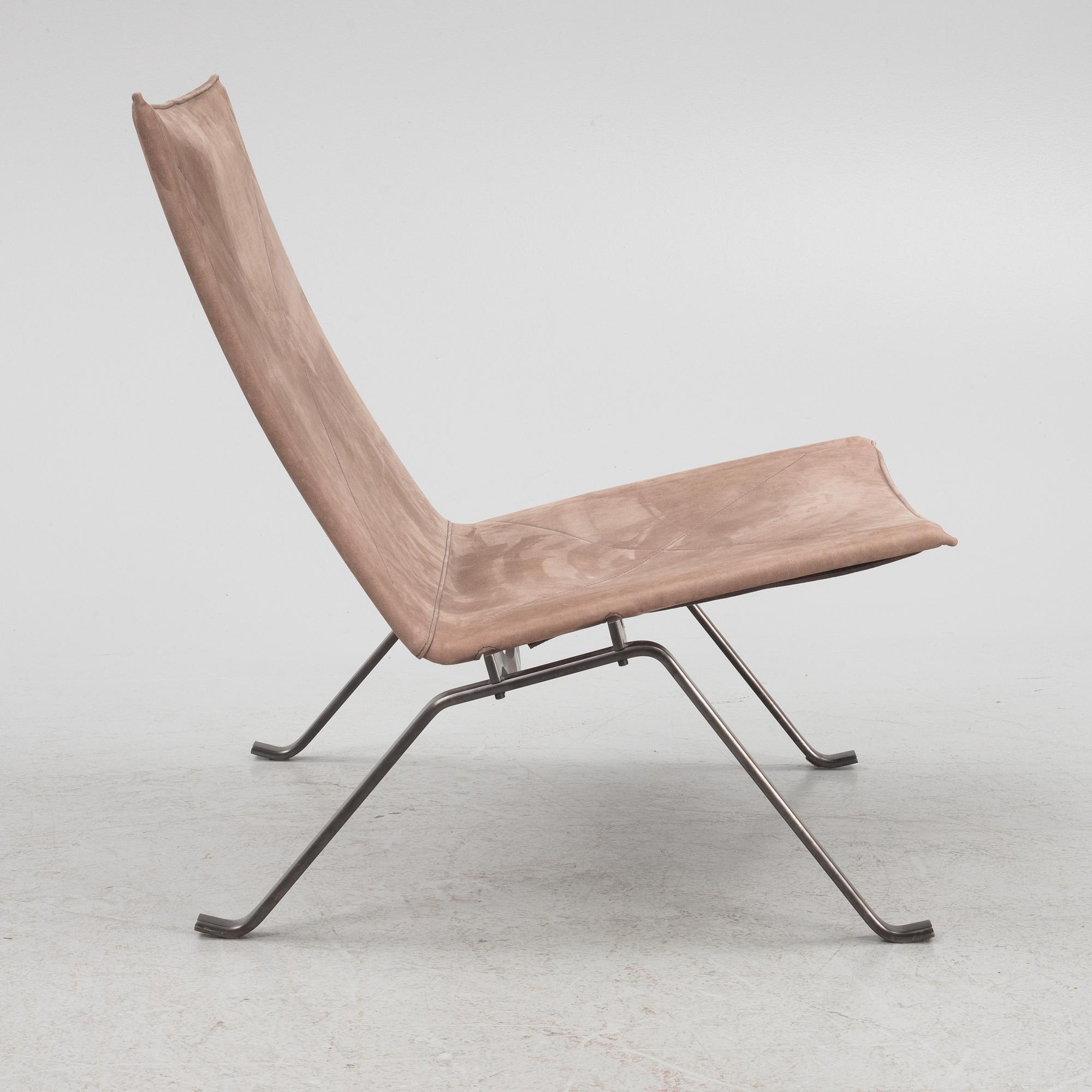 Poul Kjaerholm, fåtölj, PK22, Fritz Hansen, Danmark, 2018 limited edition.