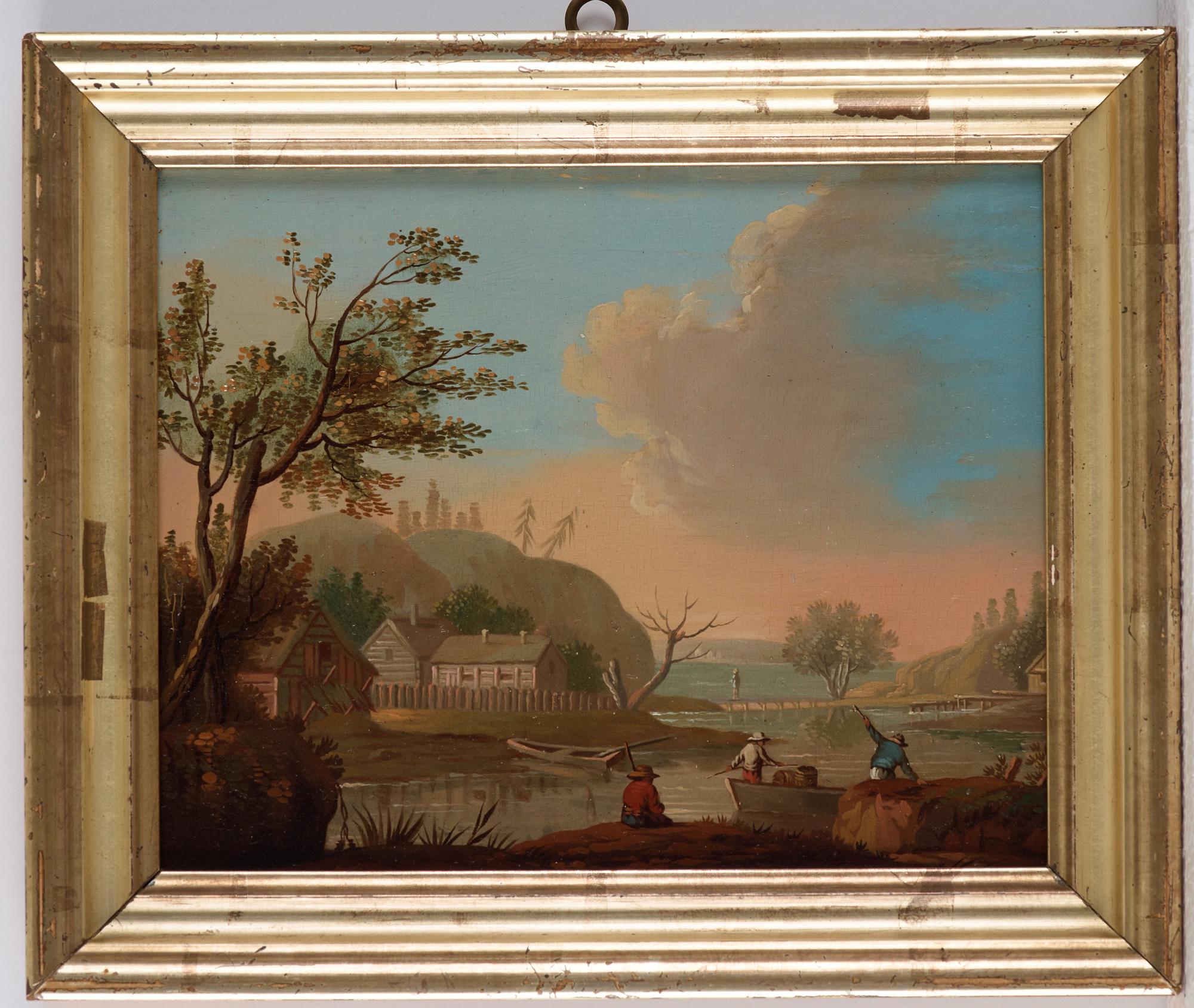Johan Philip Korn, Pastorala landskapsscener, 3 st.