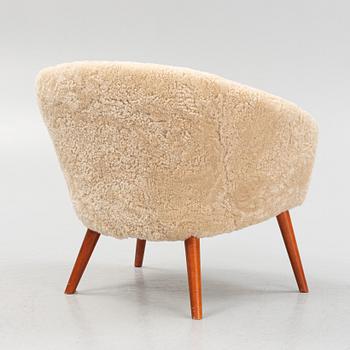 Nanna Ditzel, armchair, "Model 83" Søren Willadsen, Denmark 1950s-60s.