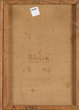 Axel Nilsson, "Bäcken".