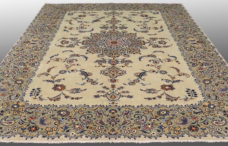 A CARPET, so called Royal Kashan, ca 370 x 280 cm.