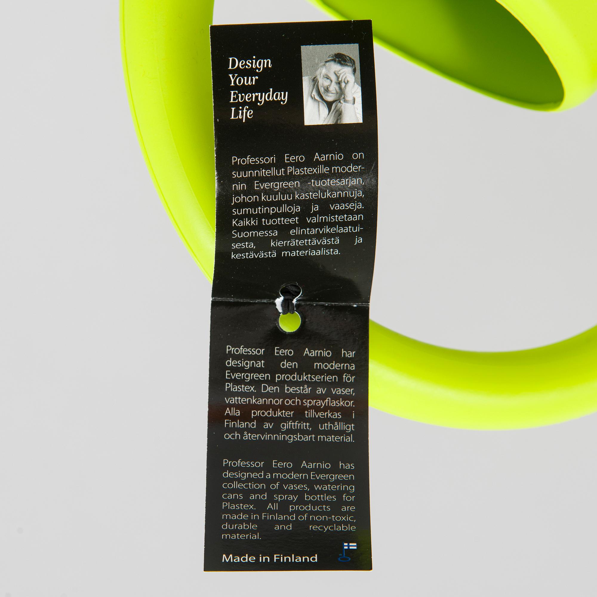 Eero Aarnio, erä kodintuotteita, 8 kpl, eri valmistajia.