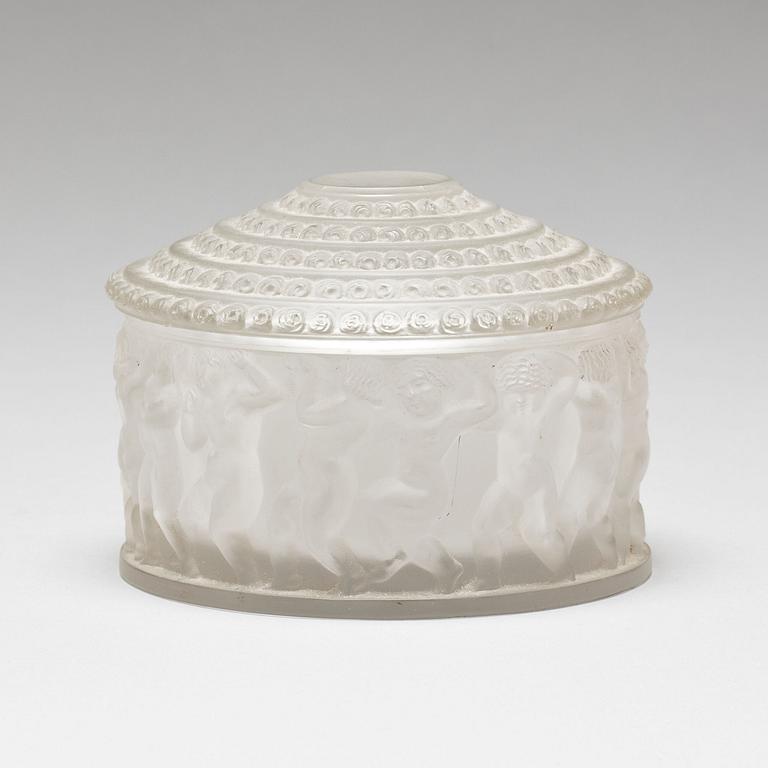 ASK MED LOCK, glas Lalique.