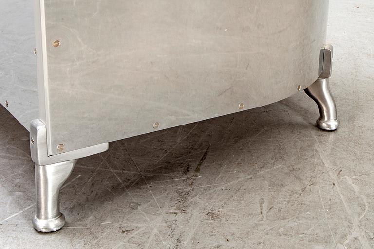 Mats Theselius, "Aluminium chair", Källemo,  formgiven 1990.
