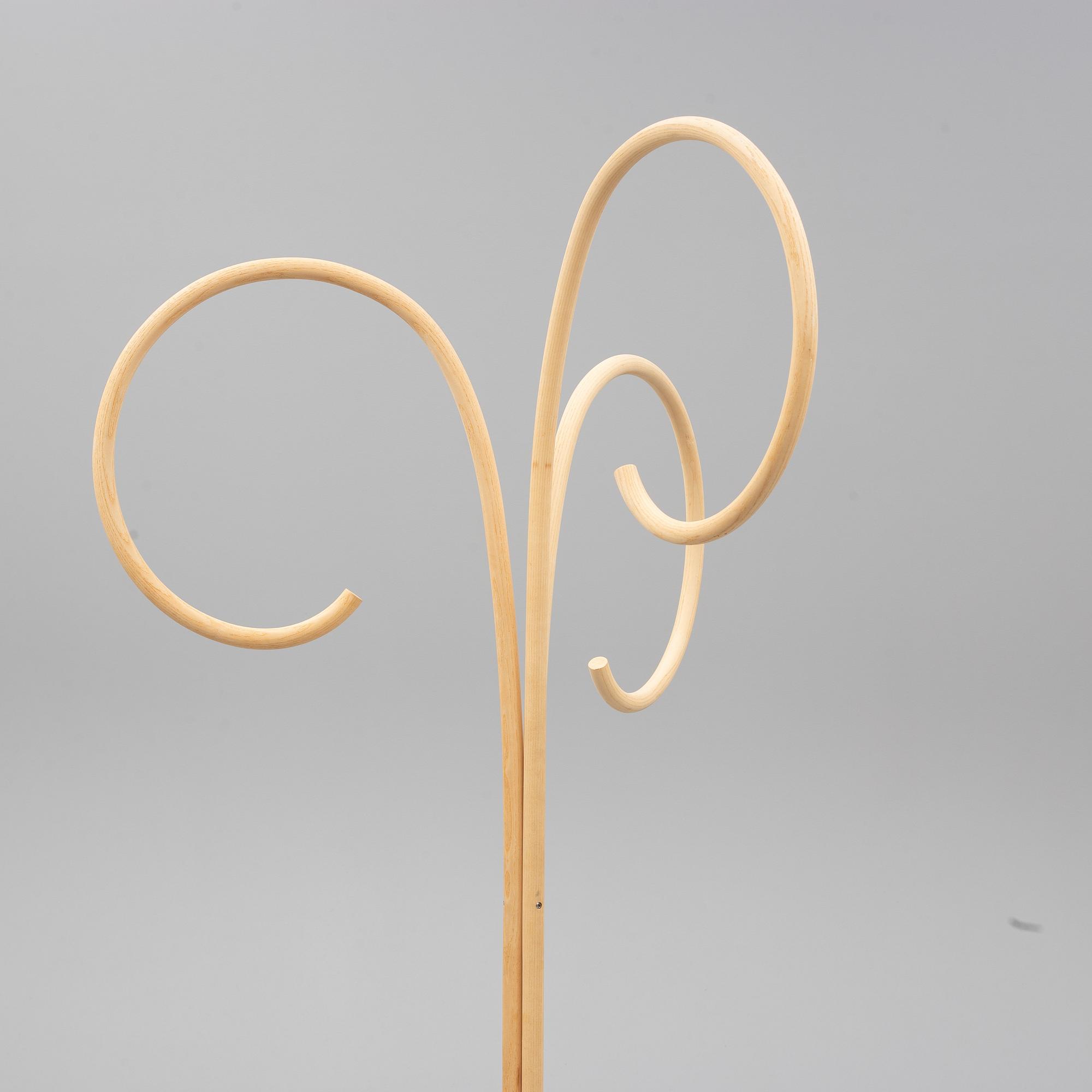 NINA JOBS, a 'Loop' ash clothes hanger, Gärsnäs.