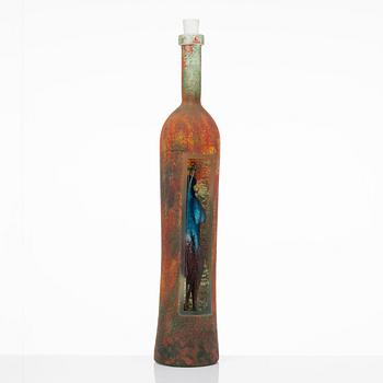Kjell Engman, skulptur, glas, Kosta Boda, Unik.
