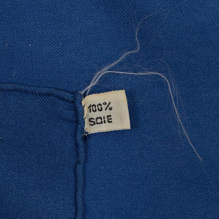 Hermès, an 'Armada' silk scarf.