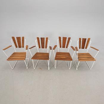 Garden Furniture 5 pcs Mid-20th Century.